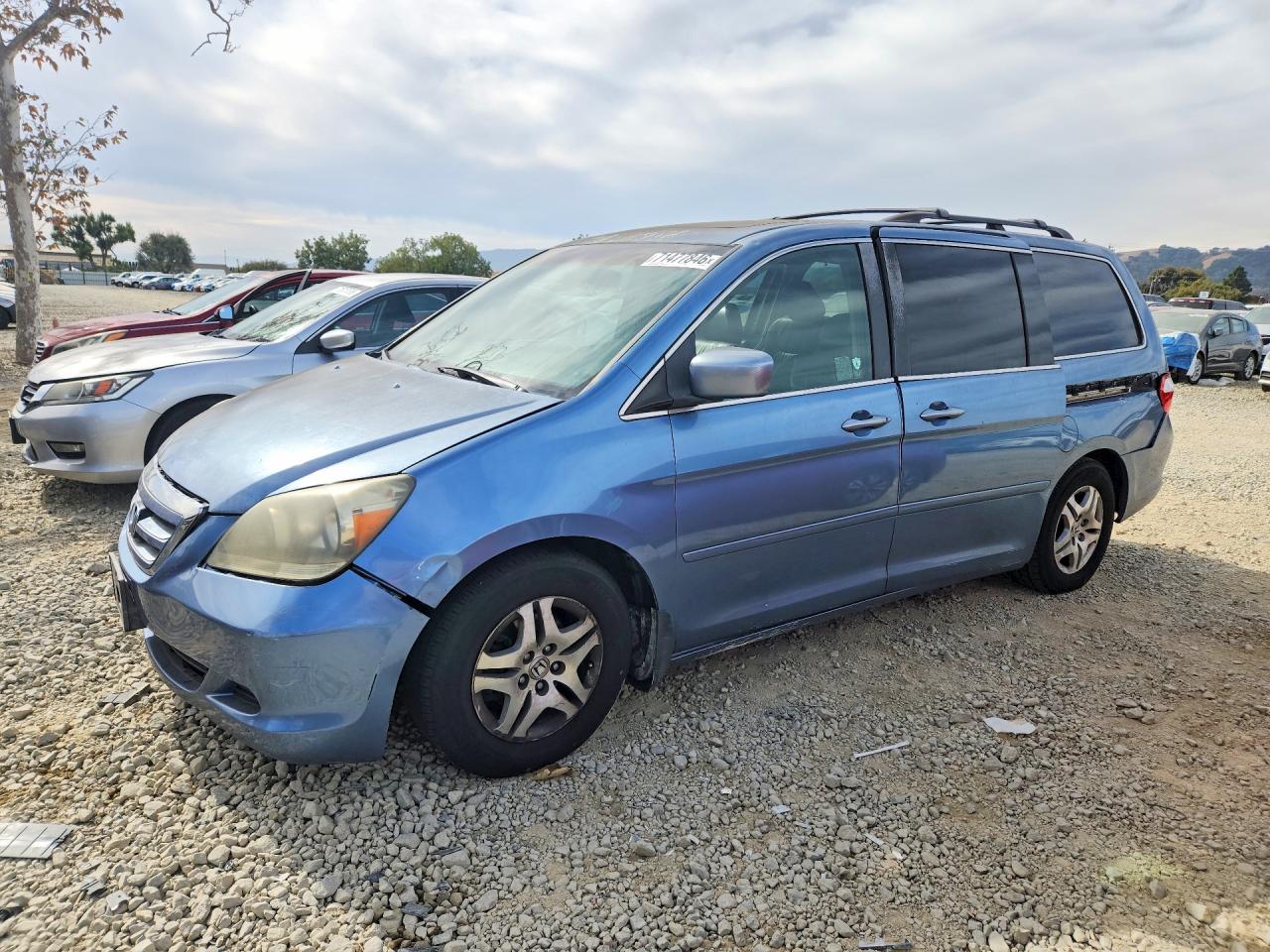 2005 HONDA ODYSSEY EXL | 5FNRL38745B092918 | UPCARS