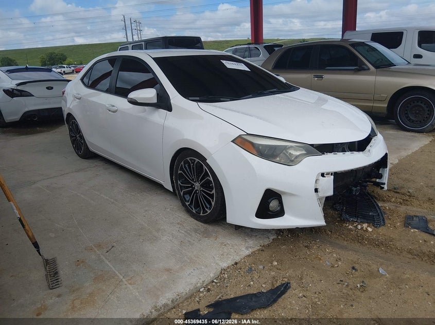 2014 TOYOTA COROLLA S PLUS | 5YFBURHE4EP119944 | UPCARS