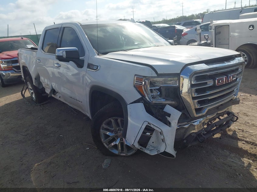 2021 GMC SIERRA 1500 4WD  SHORT BOX SLT | 3GTU9DET5MG176495 | UPCARS