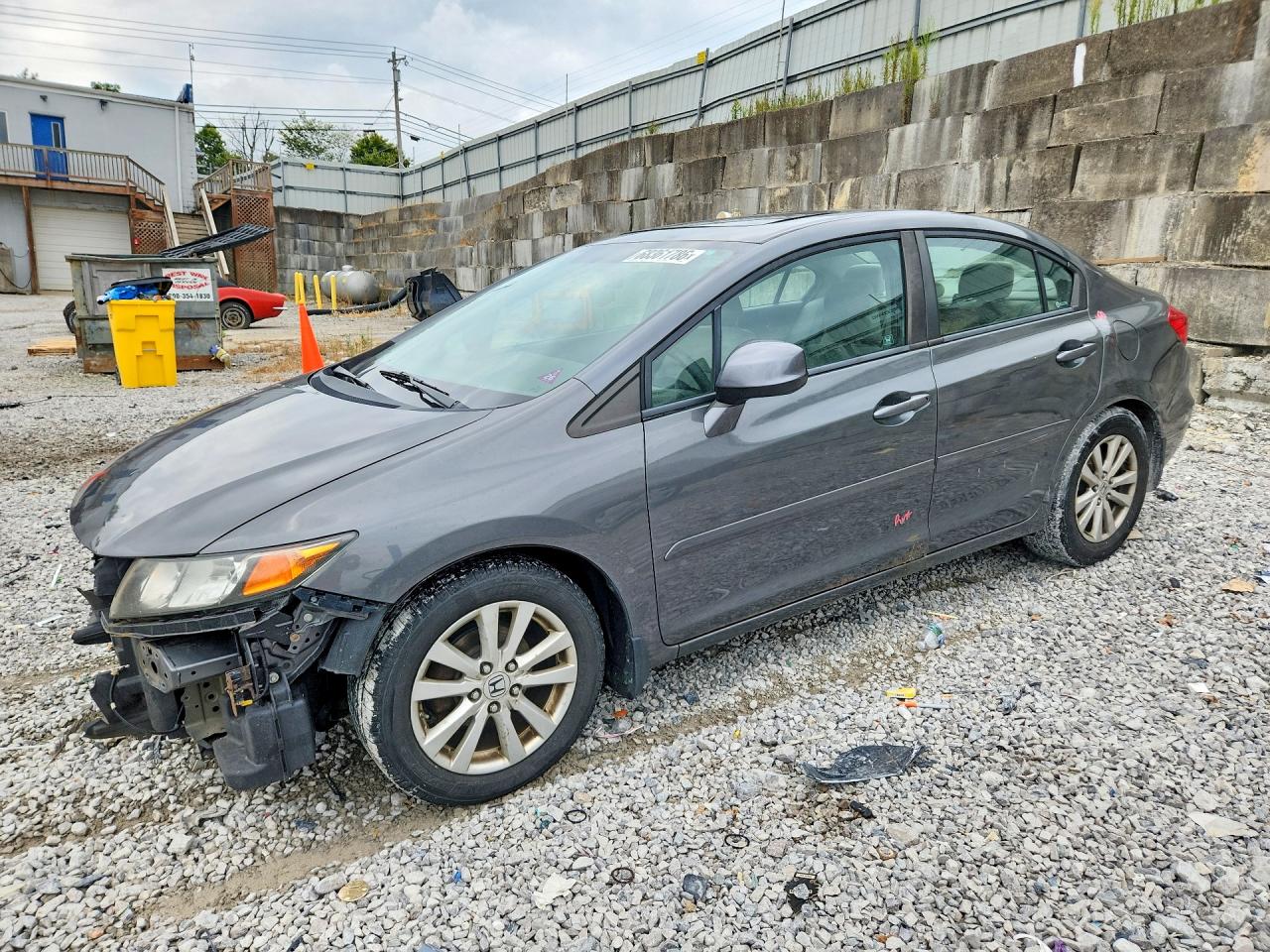 2012 HONDA CIVIC EX | 19XFB2F80CE102536 | UPCARS