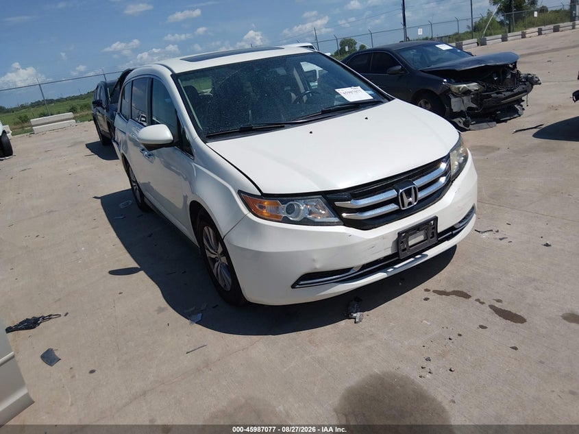 2017 HONDA ODYSSEY EX-L | 5FNRL5H60HB013400 | UPCARS