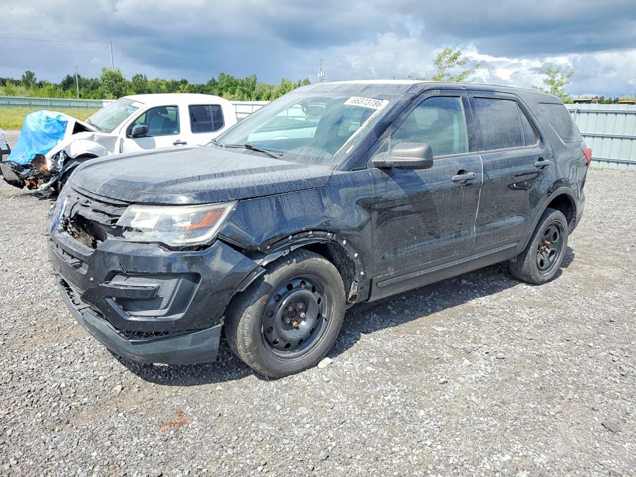 2018 FORD EXPLORER POLICE INTERCEPTOR | 1FM5K8AR4JGC35629 | UPCARS