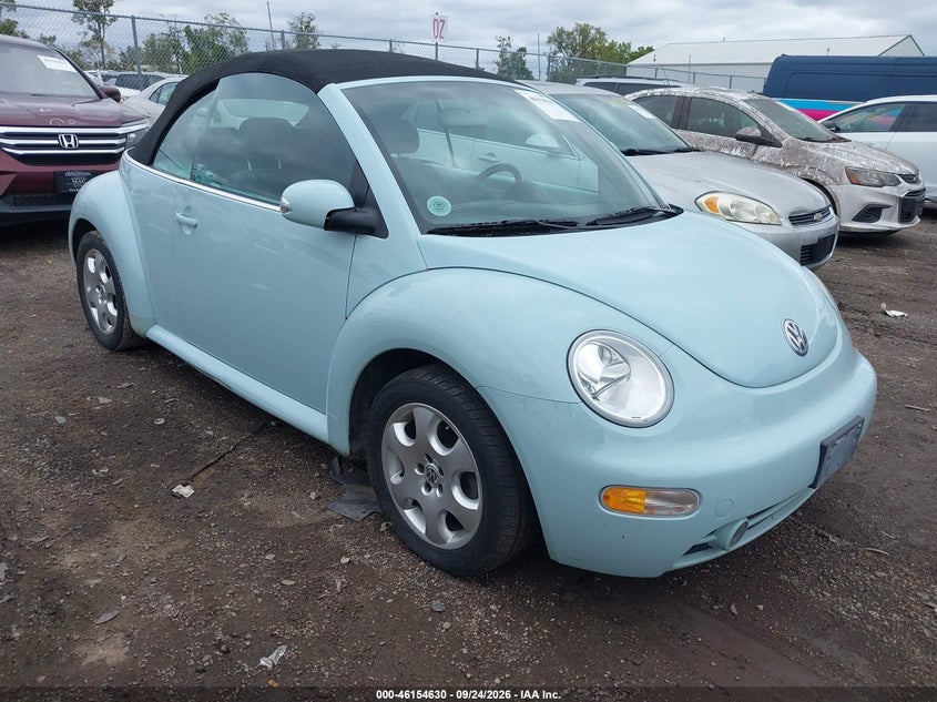 2003 VOLKSWAGEN NEW BEETLE GLS | 3VWCK21YX3M302885 | UPCARS