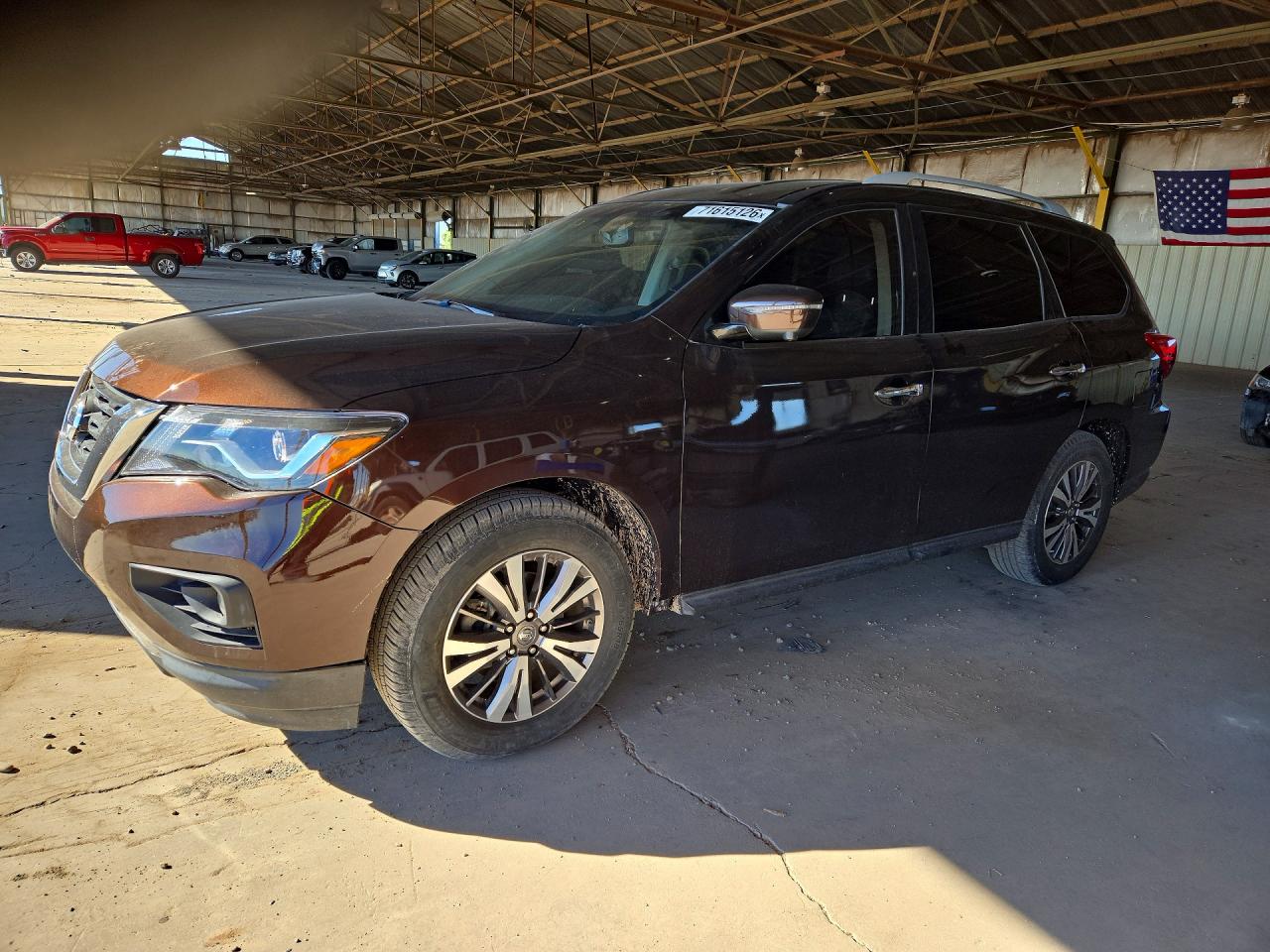 2019 NISSAN PATHFINDER SL | 5N1DR2MN9KC598238 | UPCARS