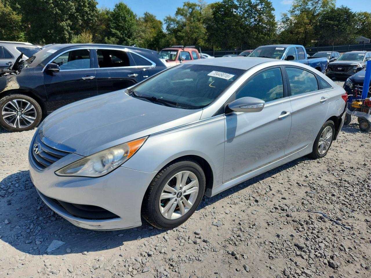 2014 HYUNDAI SONATA GLS | 5NPEB4AC3EH835410 | UPCARS