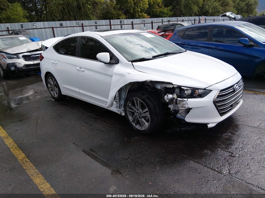 2018 HYUNDAI ELANTRA LIMITED | 5NPD84LF2JH217801 | UPCARS