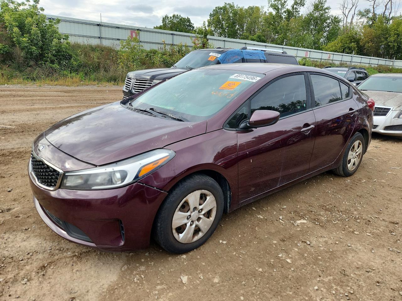 2017 KIA FORTE LX | 3KPFK4A70HE119452 | UPCARS