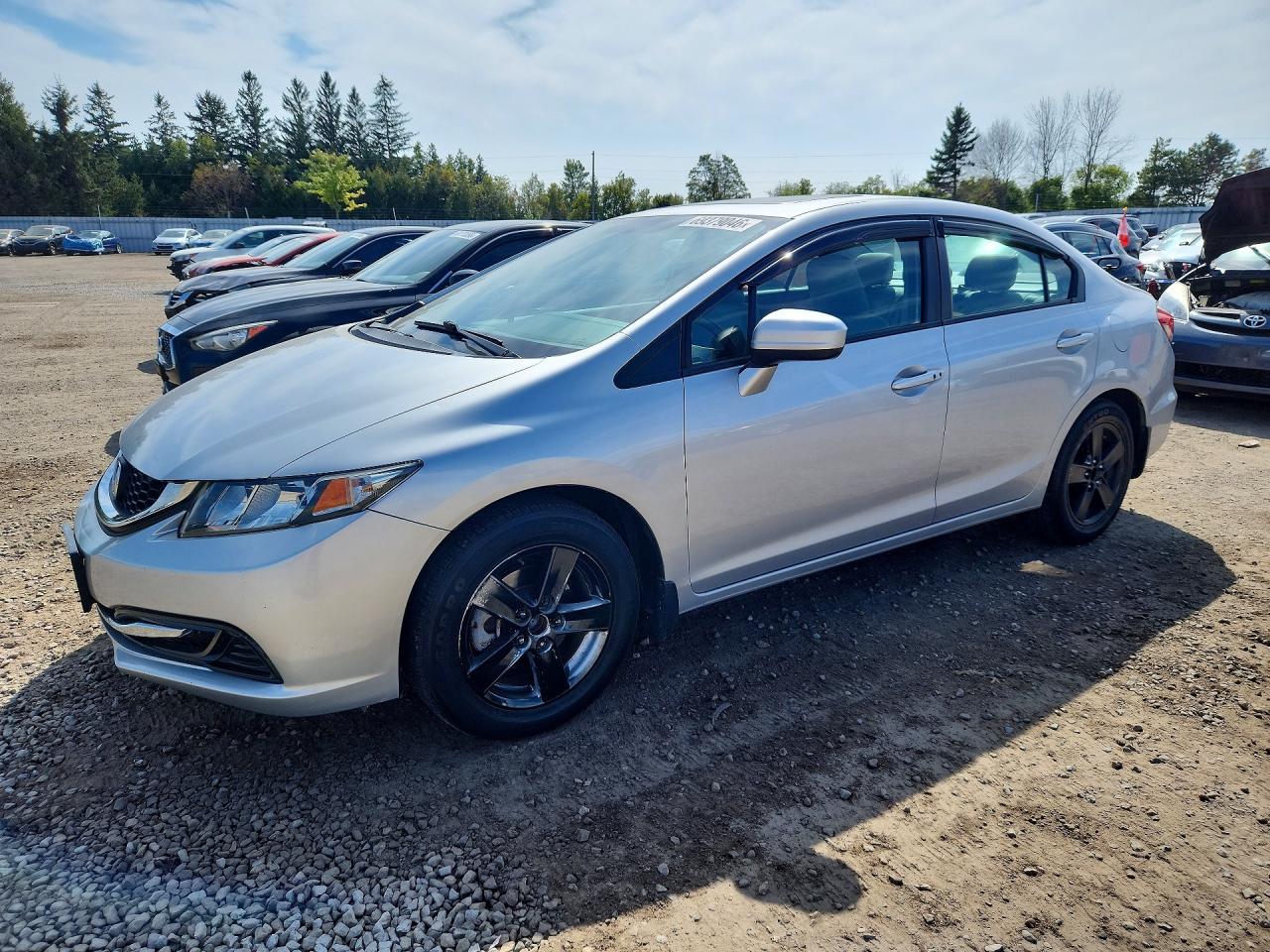 2014 HONDA CIVIC LX | 2HGFB2F50EH020868 | UPCARS