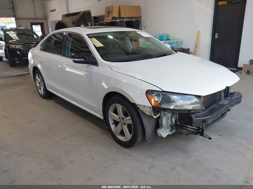 2013 VOLKSWAGEN PASSAT 2.5L SE | 1VWBH7A39DC096893 | UPCARS