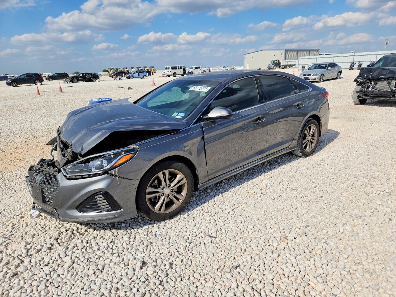 2019 HYUNDAI SONATA SPORT | 5NPE34AF2KH816513 | UPCARS