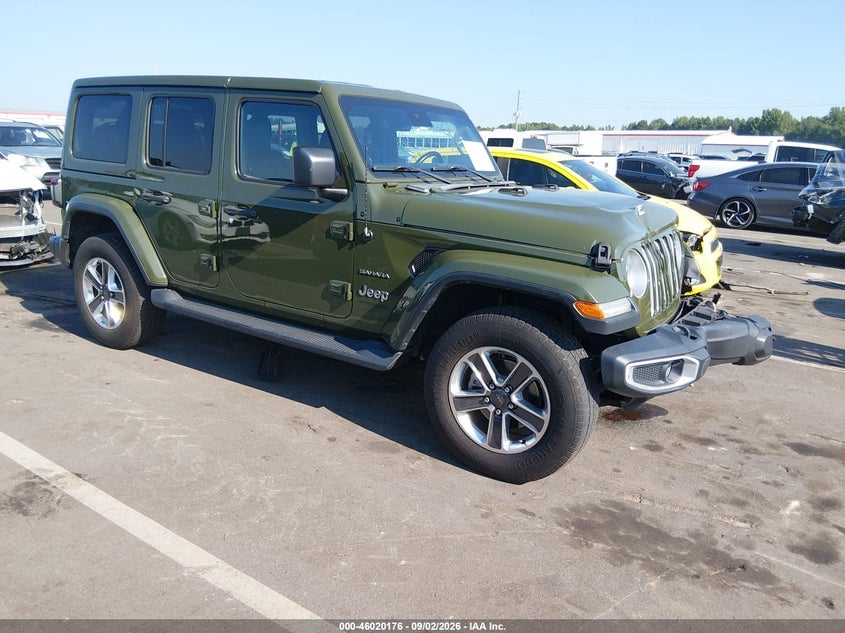 2020 JEEP WRANGLER UNLIMITED SAHARA 4X4 | 1C4HJXEG2LW333929 | UPCARS