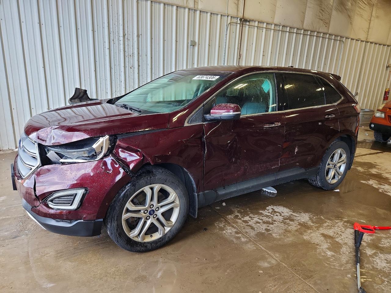 2018 FORD EDGE TITANIUM | 2FMPK4K97JBC35910 | UPCARS