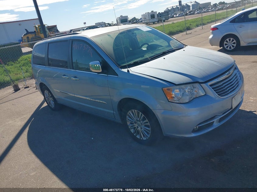 2013 CHRYSLER TOWN & COUNTRY TOURING-L | 2C4RC1CGXDR660975 | UPCARS