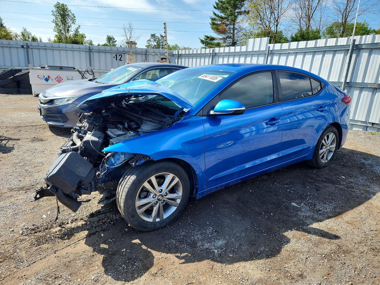 2018 HYUNDAI ELANTRA SEL | KMHD84LF6JU553839 | UPCARS