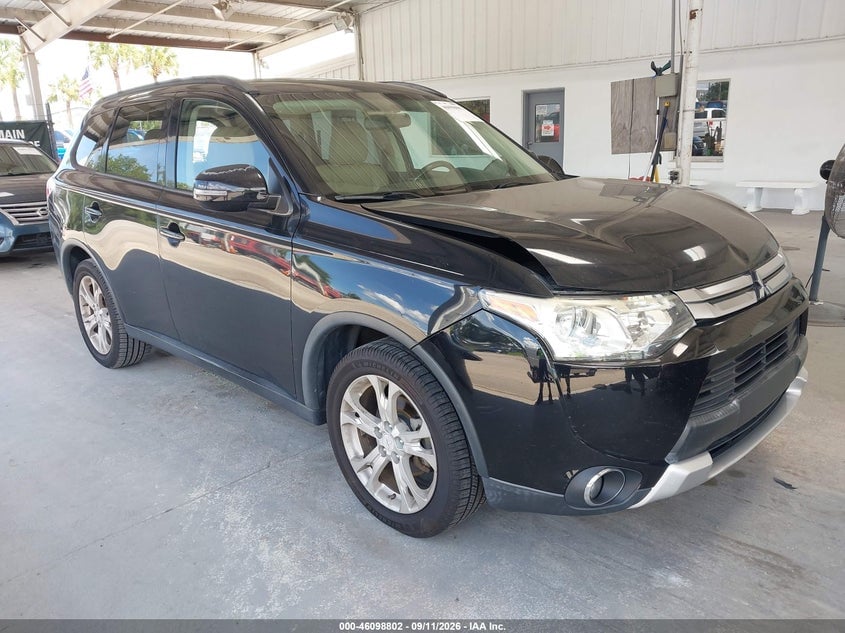 2015 MITSUBISHI OUTLANDER SE | JA4AD3A34FZ000911 | UPCARS
