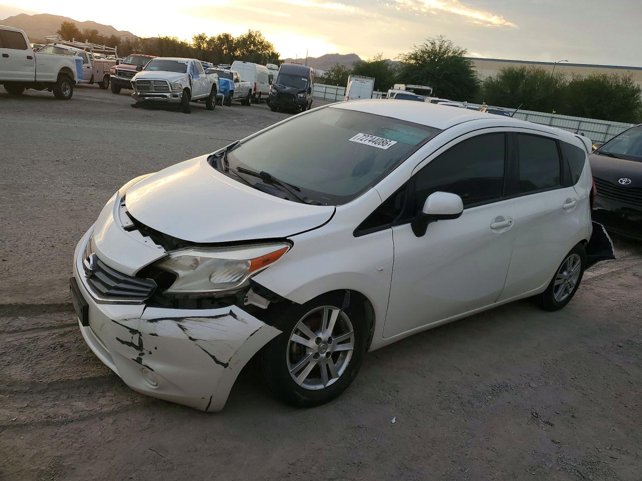 2014 NISSAN VERSA S | 3N1CE2CP2EL371015 | UPCARS
