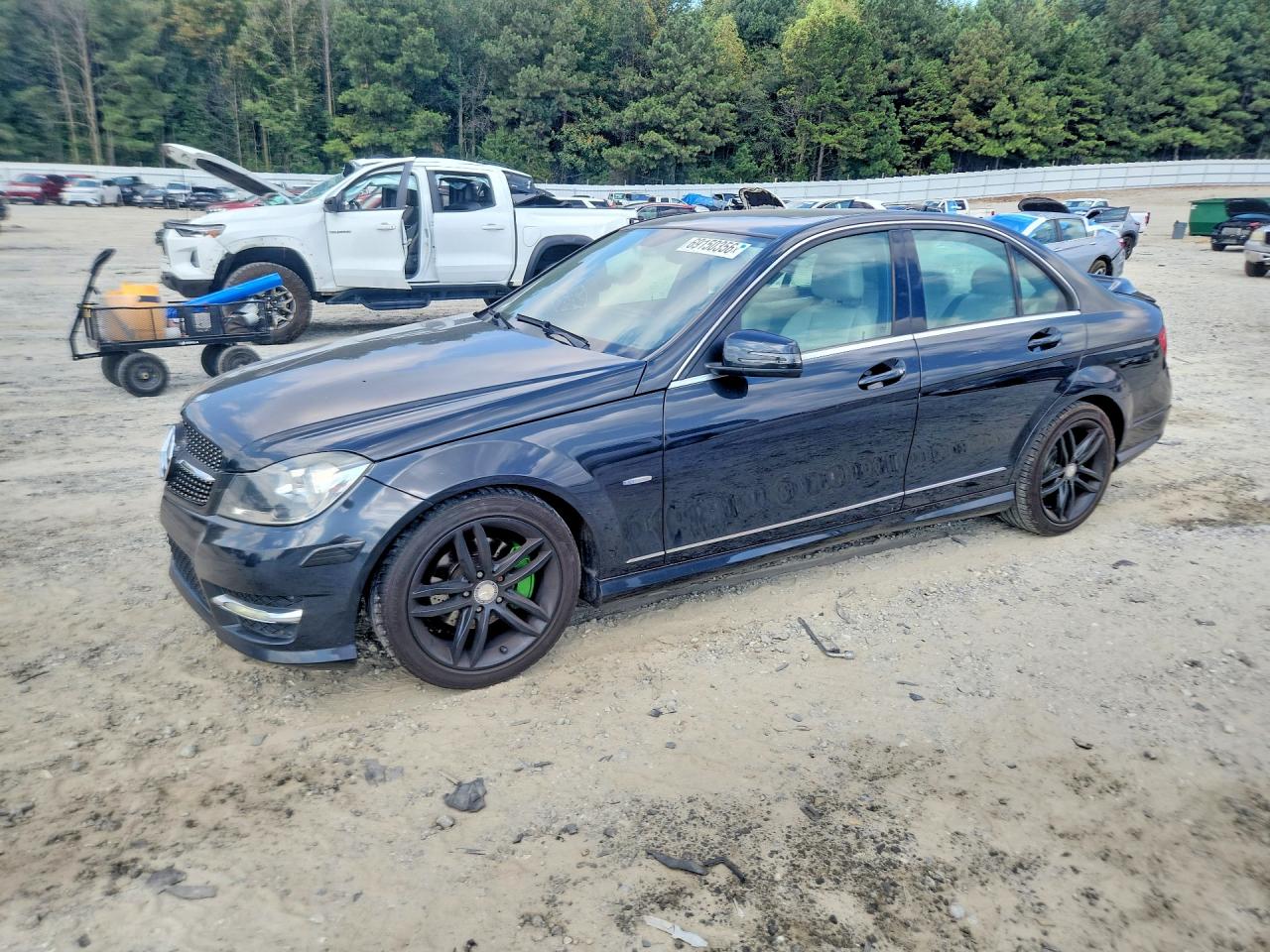 2012 MERCEDES-BENZ C-CLASS 250 | WDDGF4HB5CR237325 | UPCARS