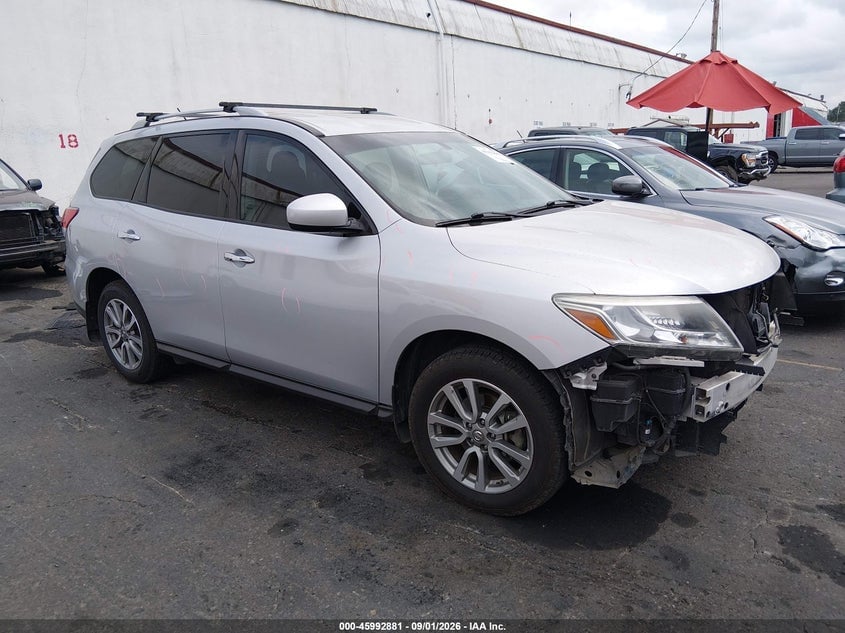 2016 NISSAN PATHFINDER S | 5N1AR2MN8GC665227 | UPCARS