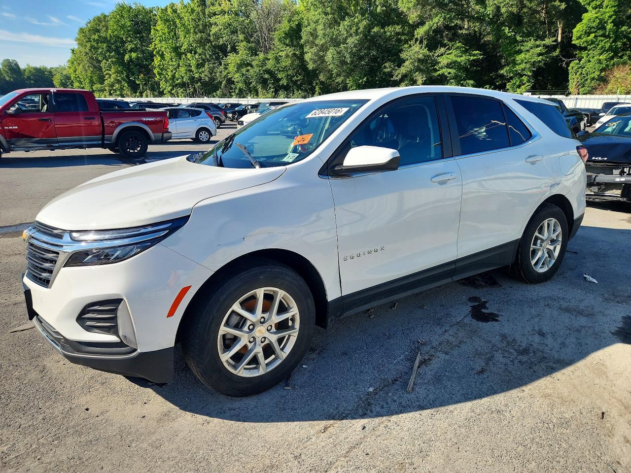 2022 CHEVROLET EQUINOX LT | 3GNAXUEV1NS218936 | UPCARS