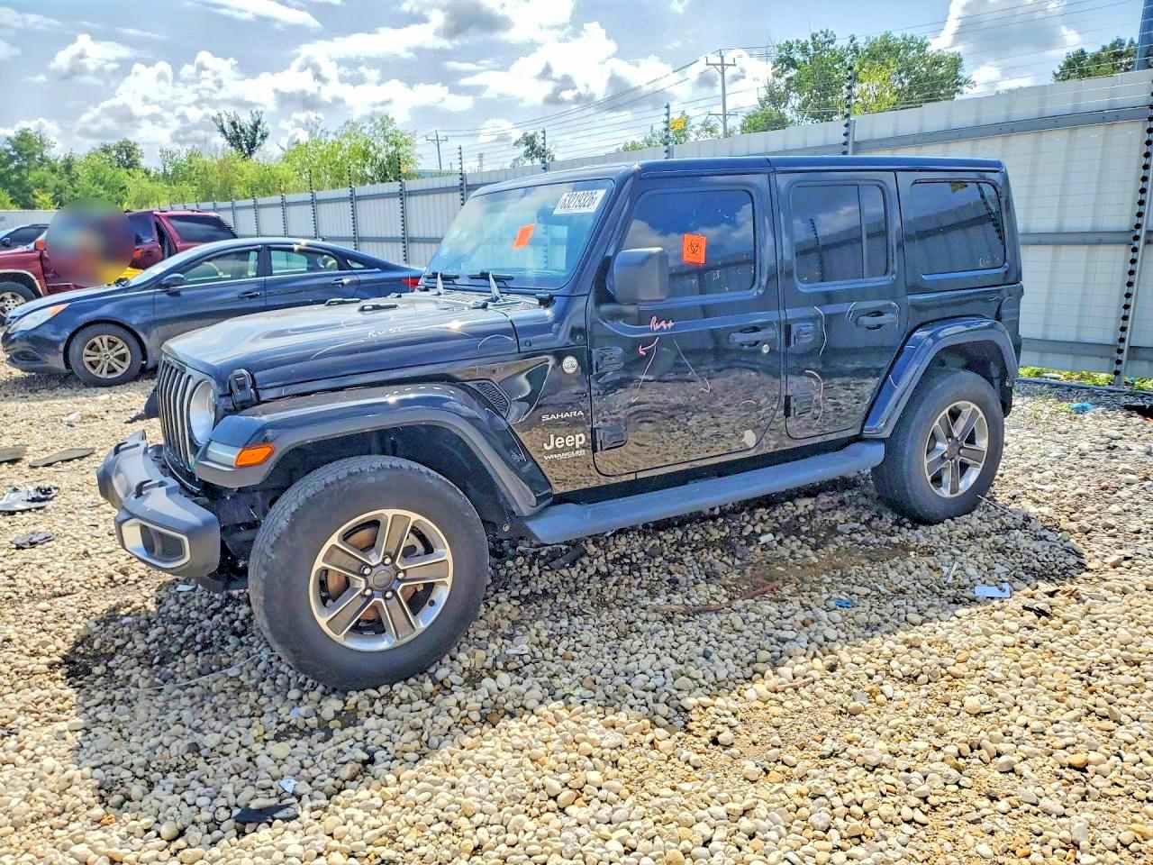 2020 JEEP WRANGLER SAHARA | 1C4HJXEG6LW270799 | UPCARS