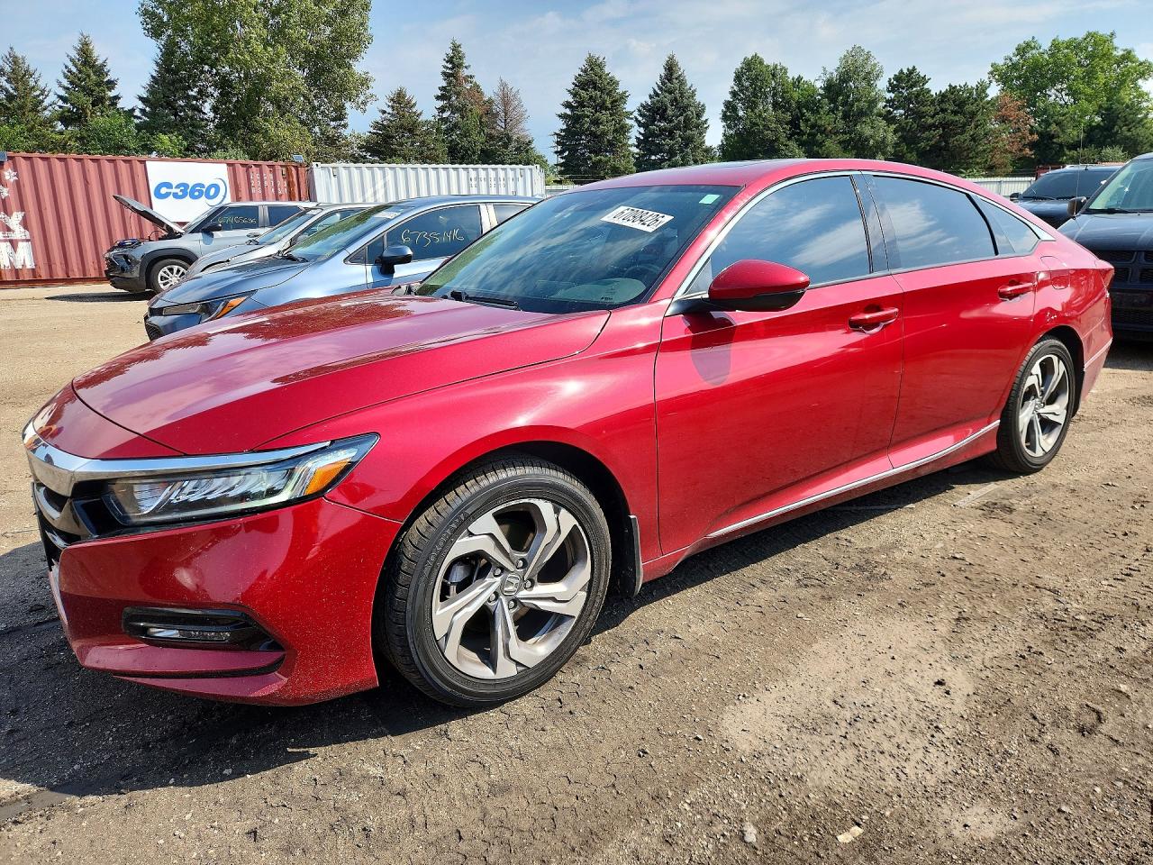 2018 HONDA ACCORD EXL | 1HGCV1F55JA030812 | UPCARS