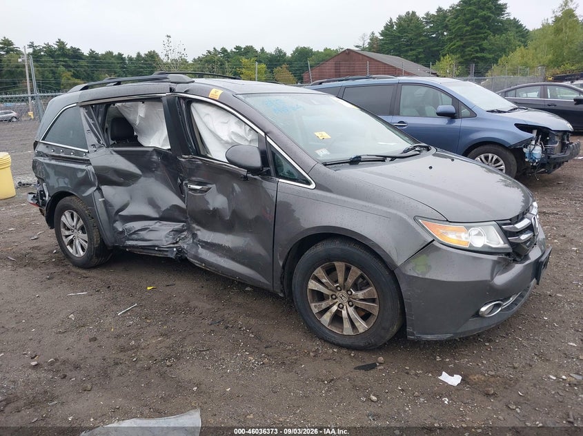 2016 HONDA ODYSSEY EX-L | 5FNRL5H6XGB049075 | UPCARS