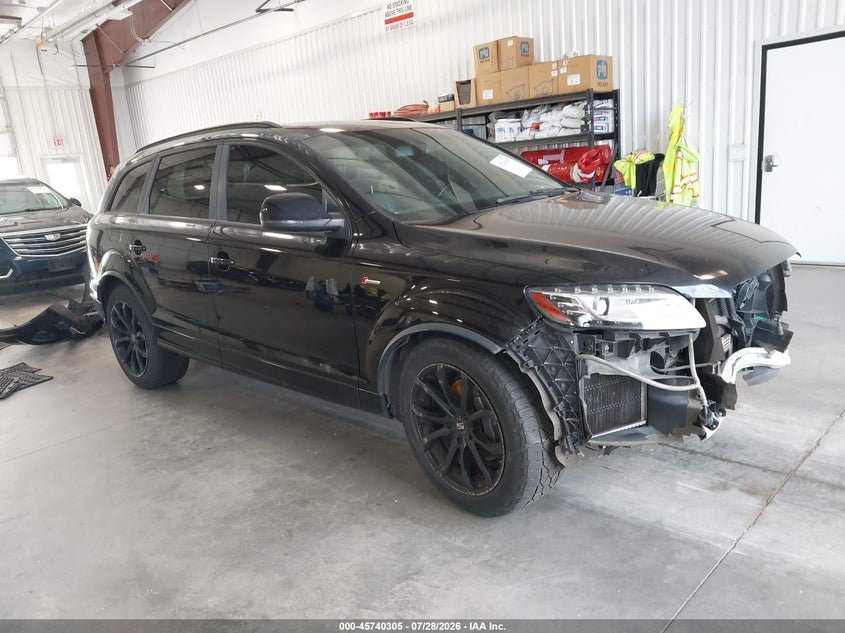 2013 AUDI Q7 3.0T S LINE PRESTIGE | WA1DGAFE4DD014725 | UPCARS