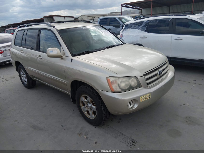 2003 TOYOTA HIGHLANDER | JTEHD21A230021779 | UPCARS