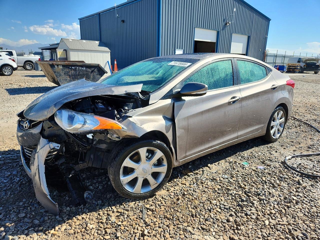 2011 HYUNDAI ELANTRA LIMITED | 5NPDH4AE0BH005507 | UPCARS