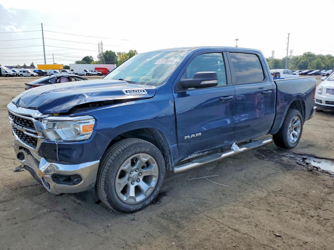 2022 RAM 1500 BIG HORN/LONE STAR | 1C6RRFFG5NN385626 | UPCARS