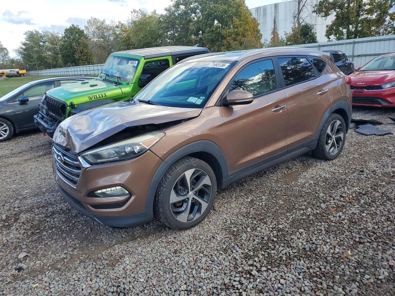 2016 HYUNDAI TUCSON LIMITED | KM8J3CA2XGU063196 | UPCARS