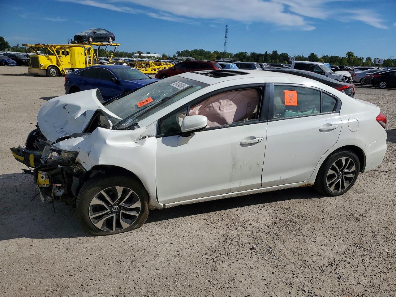 2014 HONDA CIVIC LX | 2HGFB2F58EH022044 | UPCARS