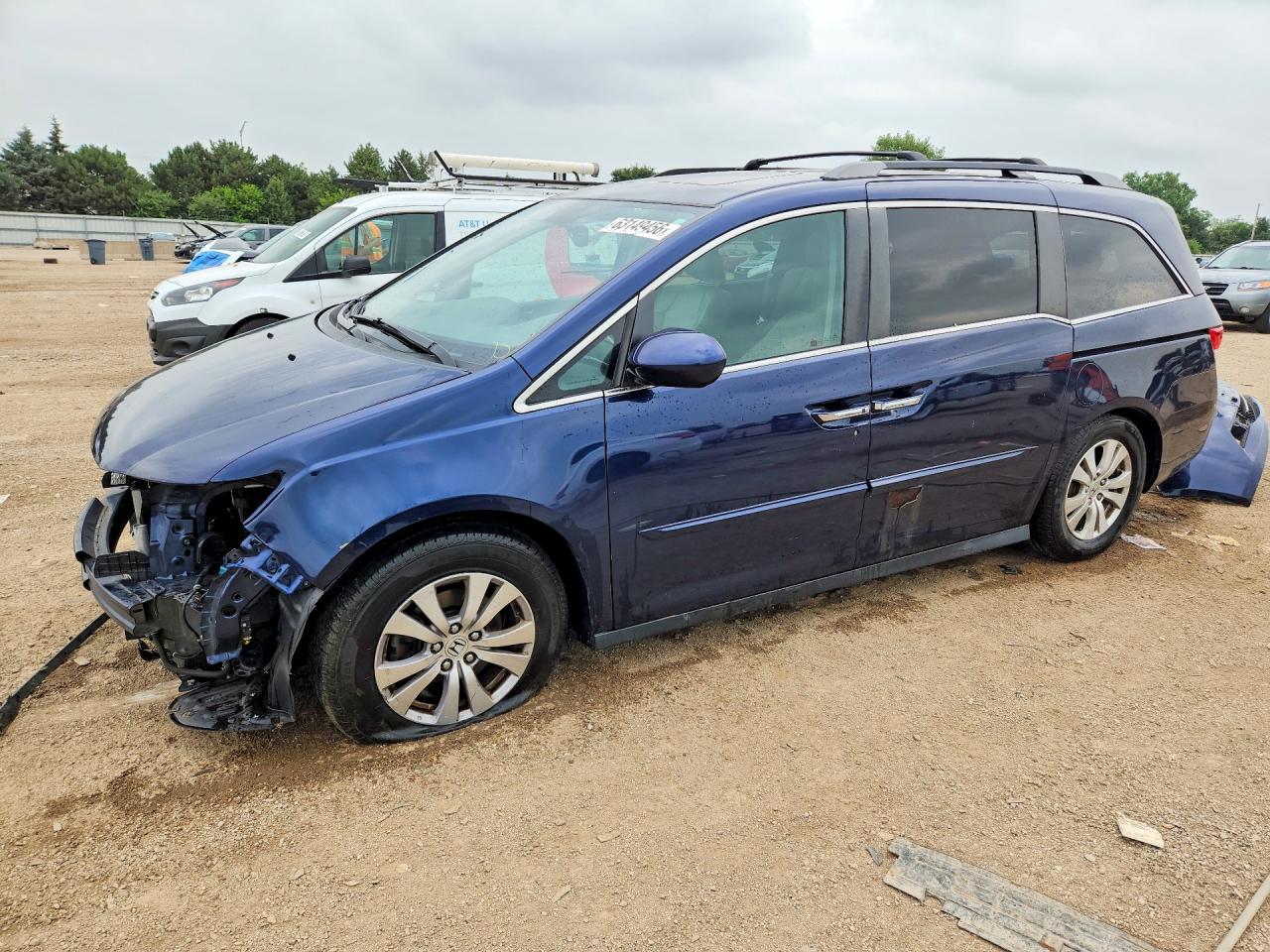 2017 HONDA ODYSSEY EXL | 5FNRL5H60HB014109 | UPCARS