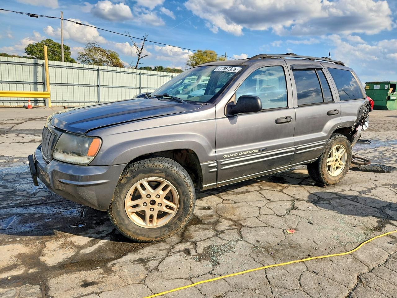 2004 JEEP GRAND CHER LAREDO | 1J4GX48S94C302795 | UPCARS