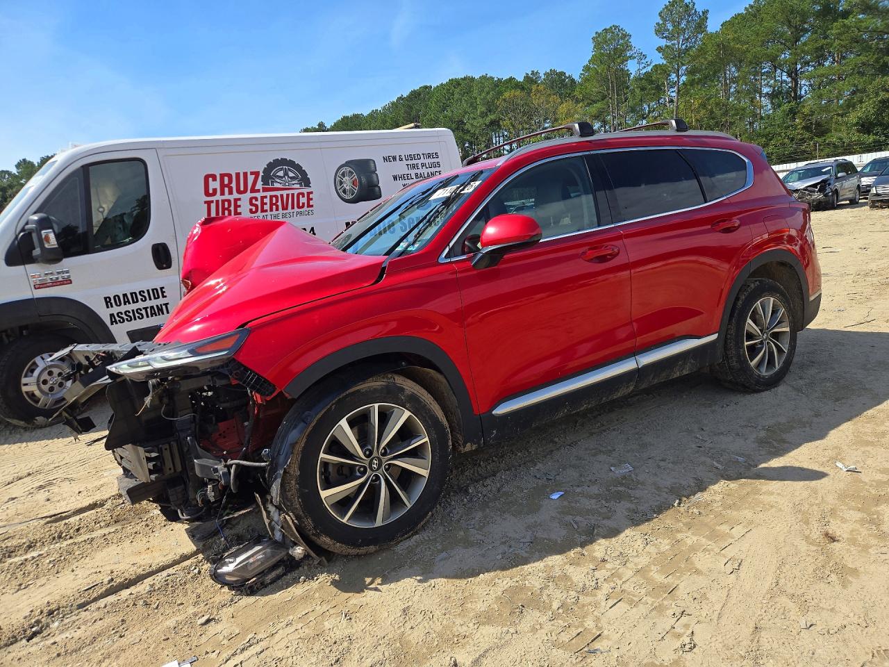 2020 HYUNDAI SANTA FE SEL | 5NMS3CAD9LH202973 | UPCARS