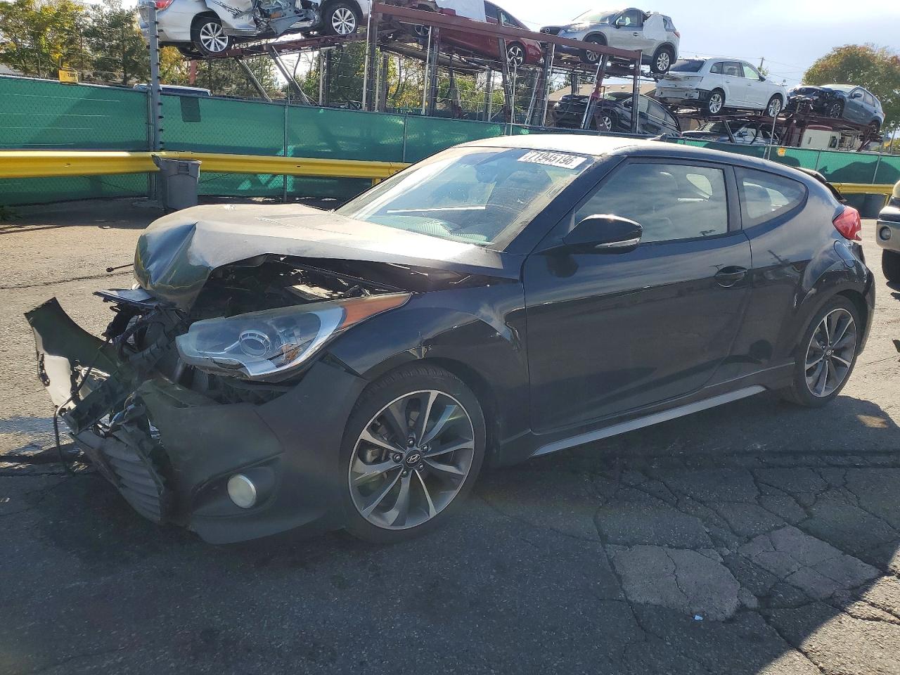 2014 HYUNDAI VELOSTER TURBO | KMHTC6AE0EU183509 | UPCARS
