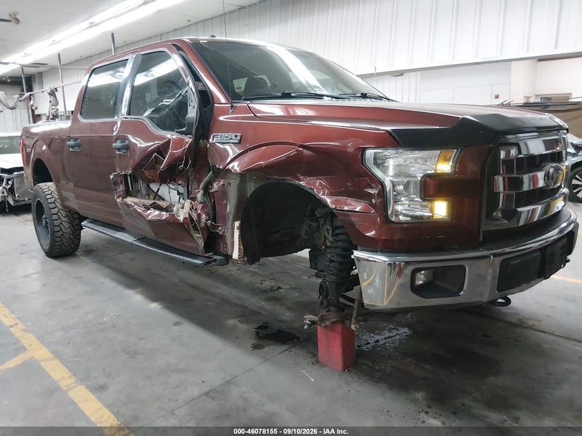 2016 FORD F-150 XLT | 1FTFW1EF8GKE36296 | UPCARS