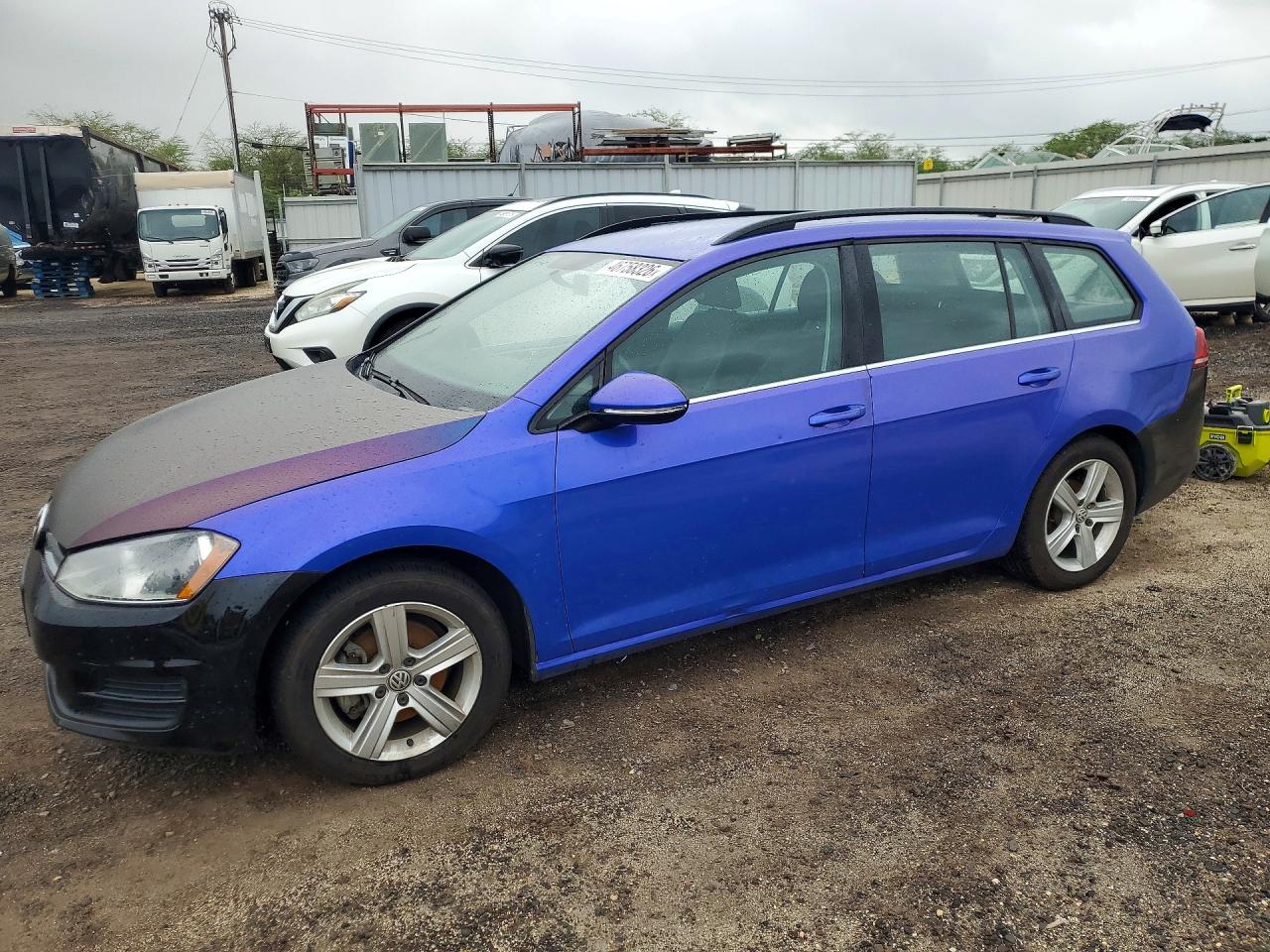 2015 VOLKSWAGEN GOLF TDI S | 3VWCA7AU4FM513386 | UPCARS