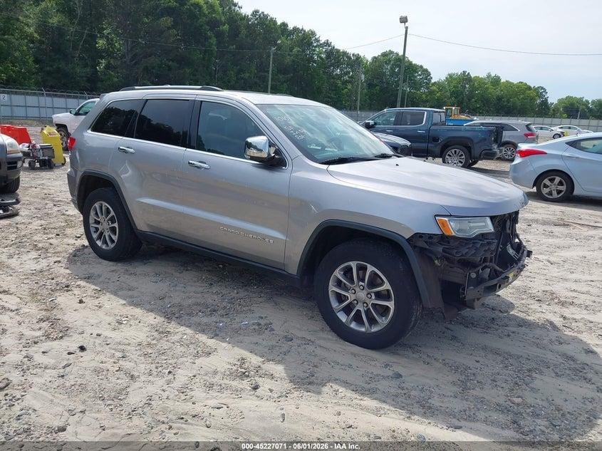 2014 JEEP GRAND CHEROKEE LIMITED | 1C4RJEBG8EC502207 | UPCARS