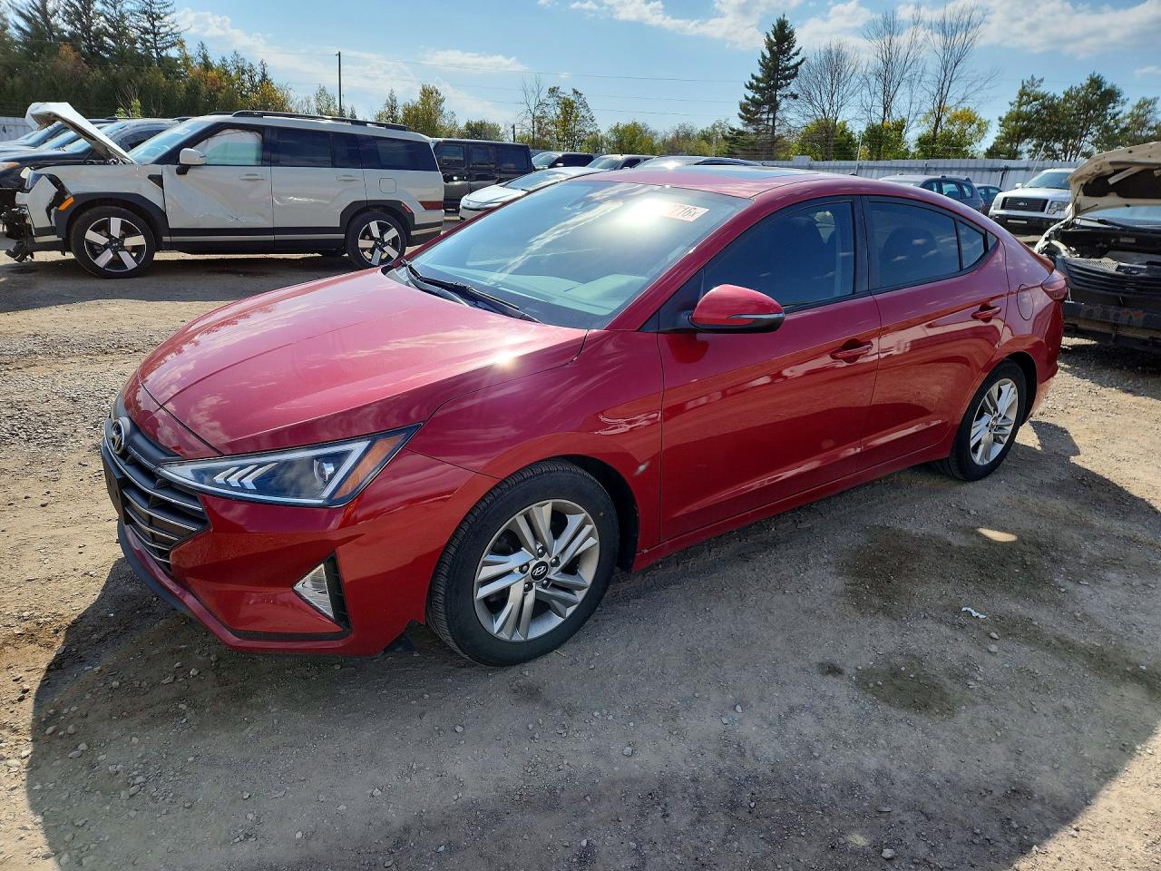 2020 HYUNDAI ELANTRA SEL | KMHD84LFXLU109785 | UPCARS