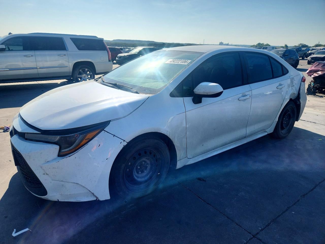 2020 TOYOTA COROLLA LE | 5YFEPRAEXLP101248 | UPCARS