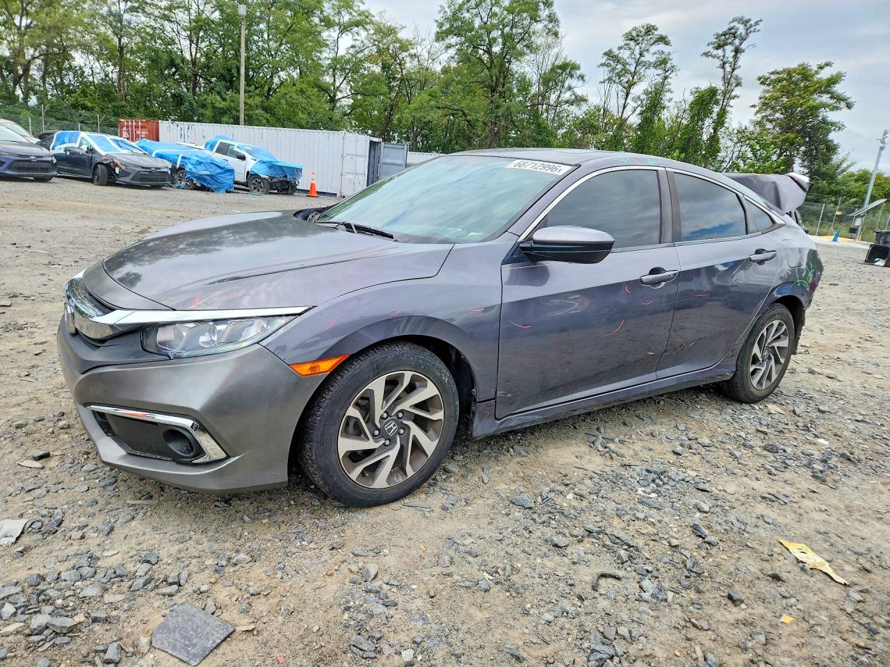 2018 HONDA CIVIC EX | 2HGFC2F72JH540630 | UPCARS