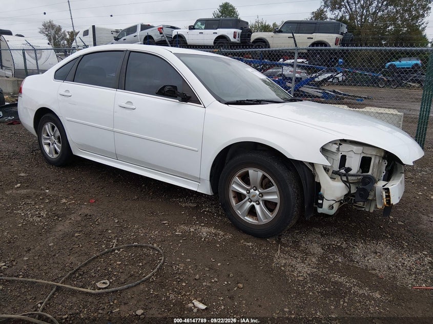 2016 CHEVROLET IMPALA LIMITED LS | 2G1WA5E33G1109406 | UPCARS