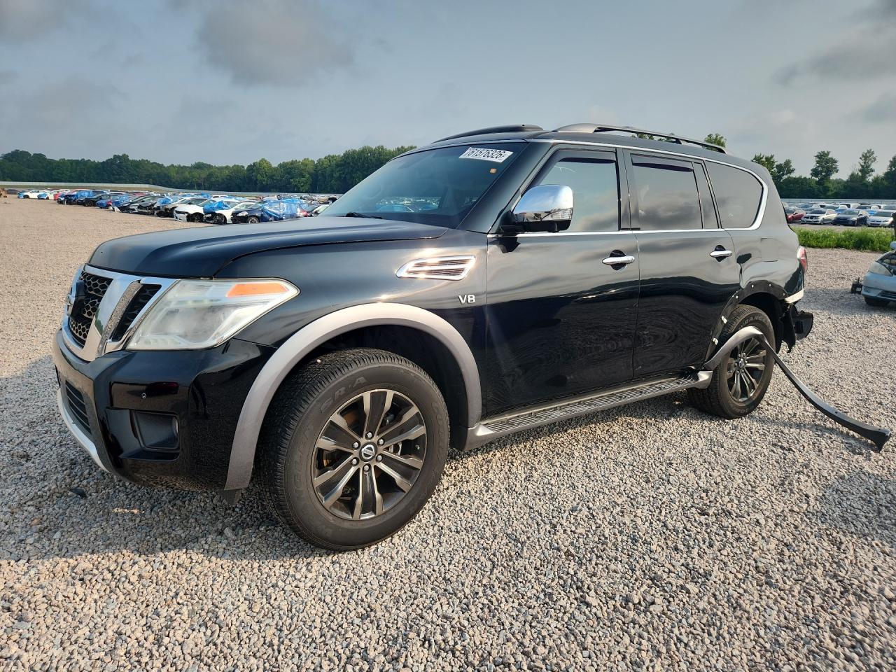 2017 NISSAN ARMADA PLATINUM | JN8AY2NFXH9301182 | UPCARS