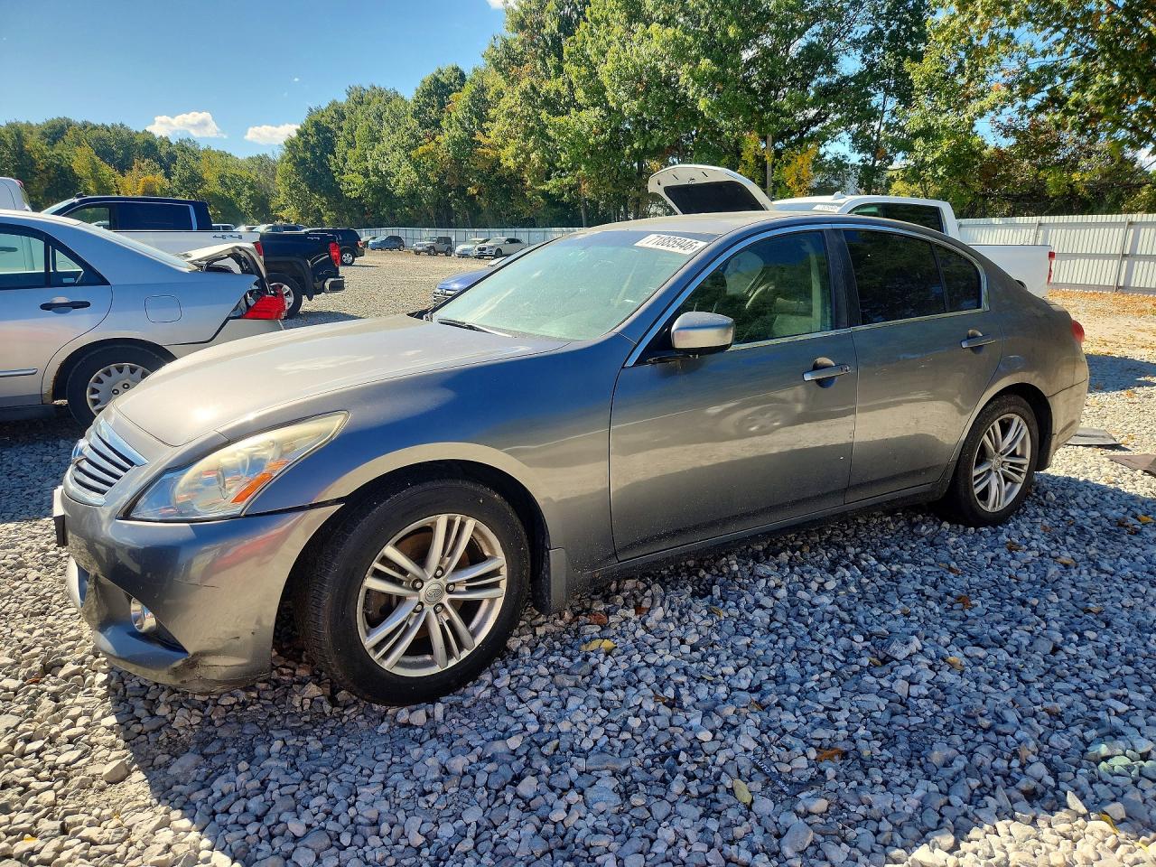 2013 INFINITI G37 X | JN1CV6ARXDM754054 | UPCARS