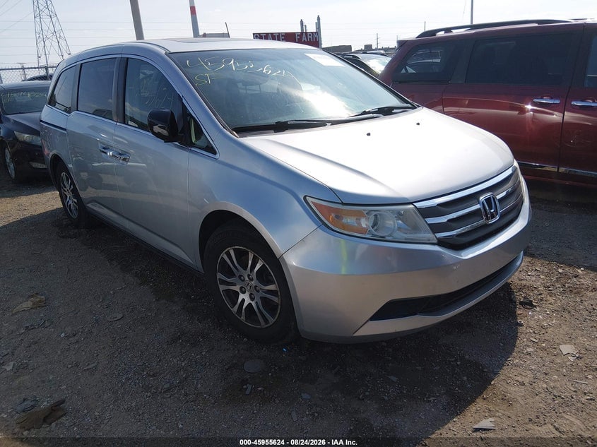 2011 HONDA ODYSSEY EX-L | 5FNRL5H62BB028360 | UPCARS