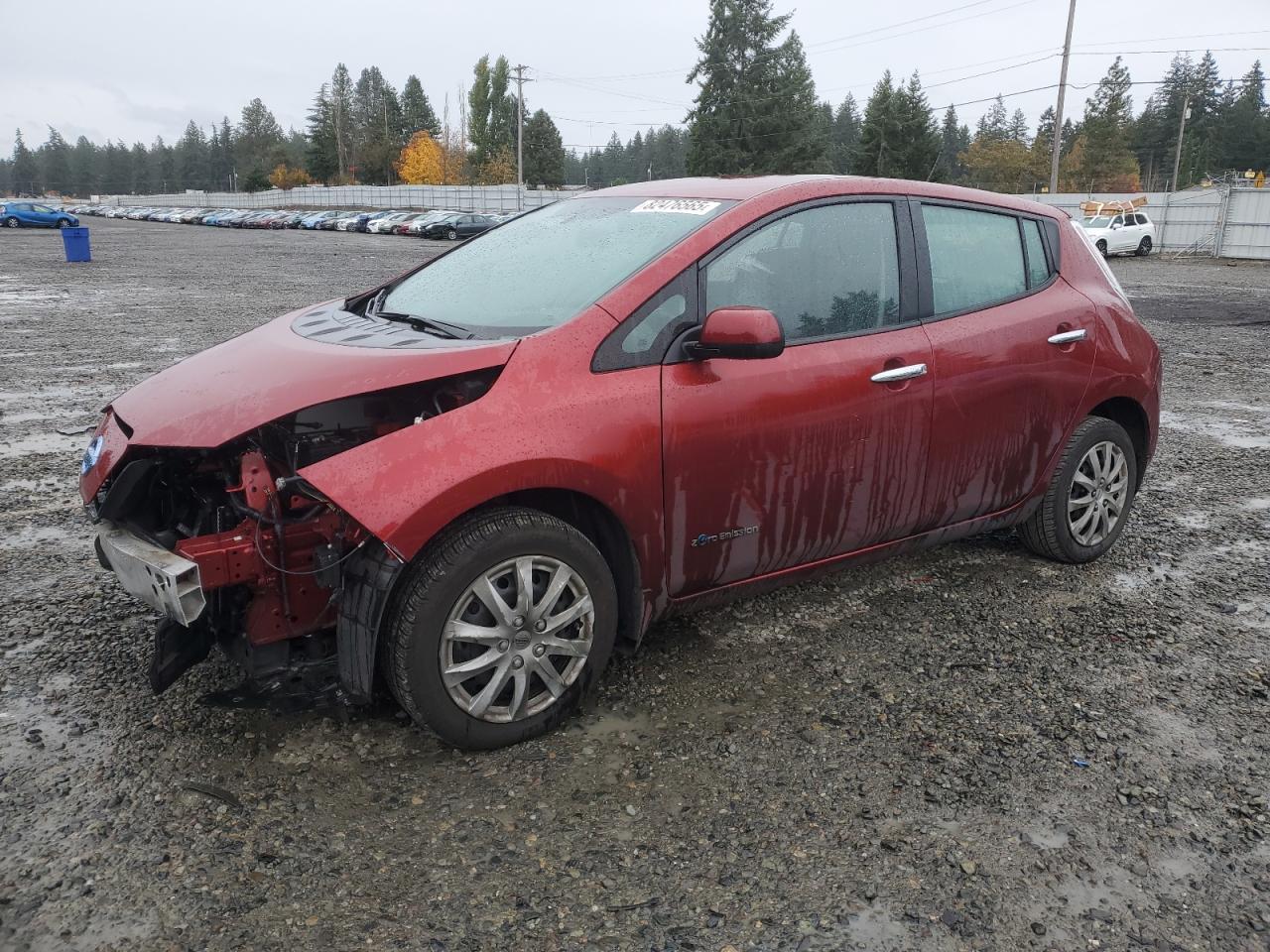 2015 NISSAN LEAF S | 1N4AZ0CP7FC301493 | UPCARS