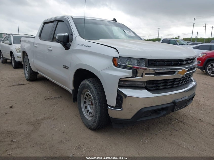 2019 CHEVROLET SILVERADO 1500 LT | 3GCUYDED2KG129398 | UPCARS