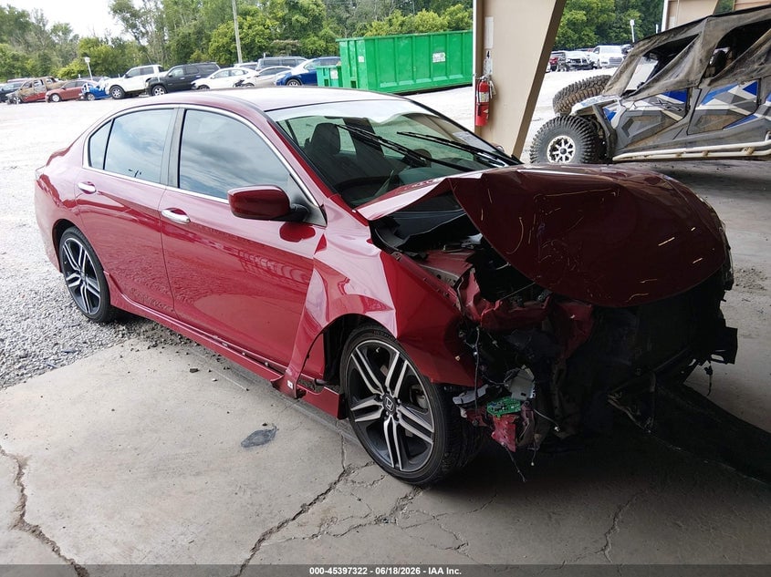 2017 HONDA ACCORD SPORT | 1HGCR2F57HA053447 | UPCARS