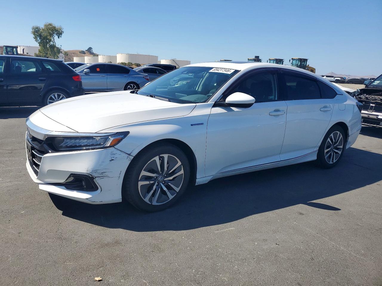 2021 HONDA ACCORD HYBRID EX | 1HGCV3F42MA003123 | UPCARS